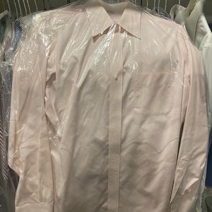 Brooks Brothers Men’s Light Pink Oxford 15.5/35